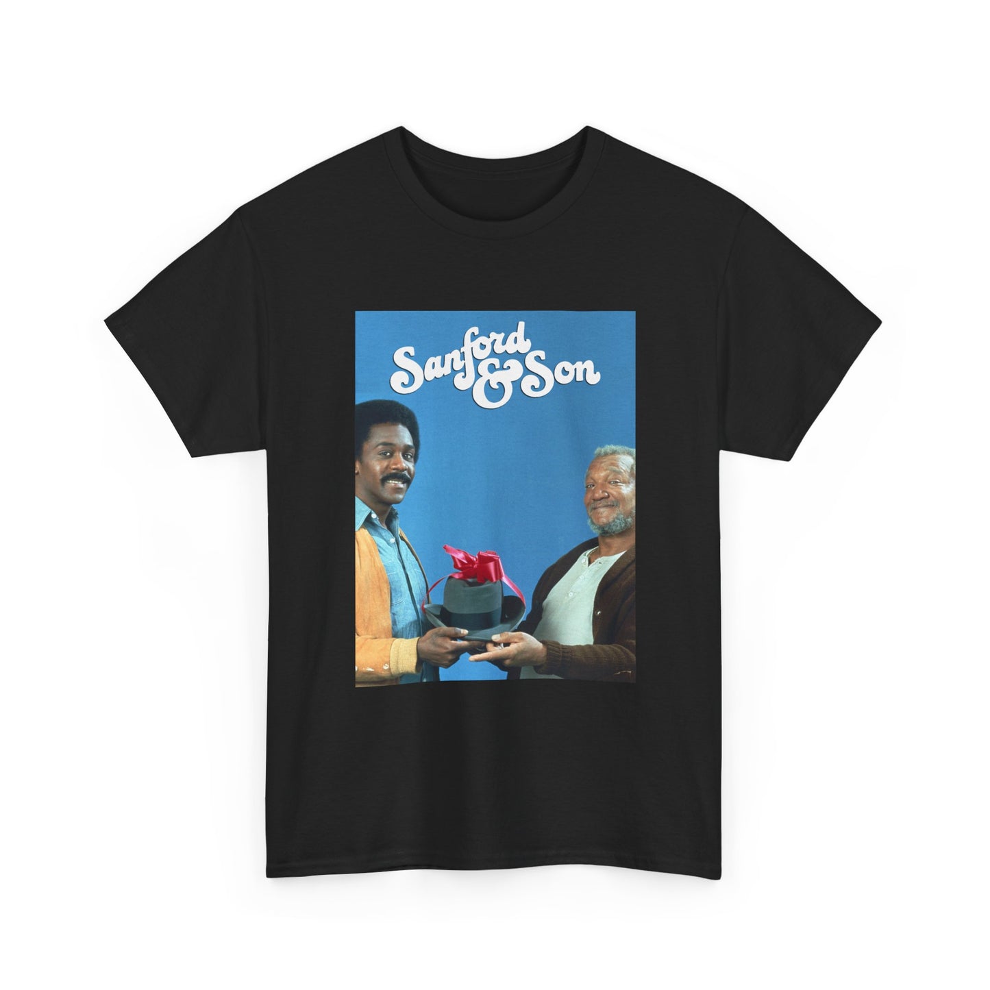 Sanford and Son Tshirt Vintage Tv Series Poster retro Unisex Heavy Cotton Tee