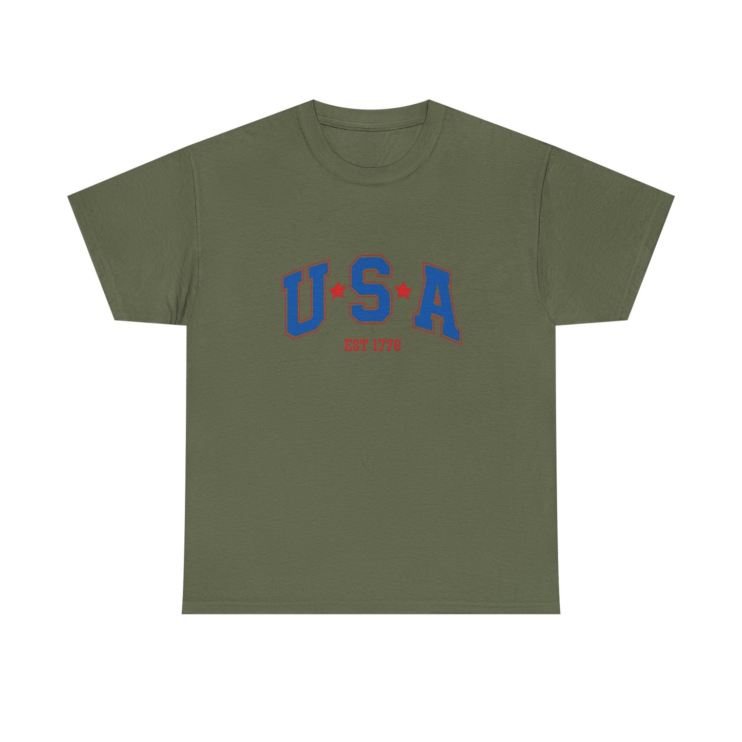 USA 1776 America Graphic T Shirt Adult New Tee