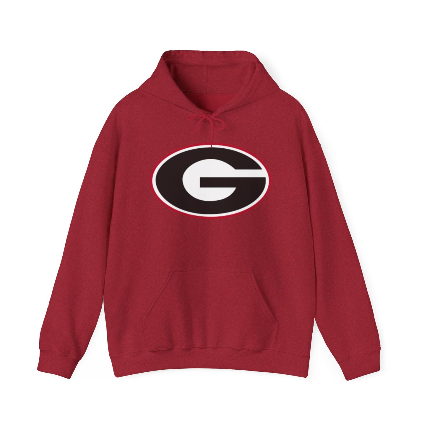 Georgia Graphic Hoodie Football Unisex Heavy Blend™ Hooded Sweatshirt