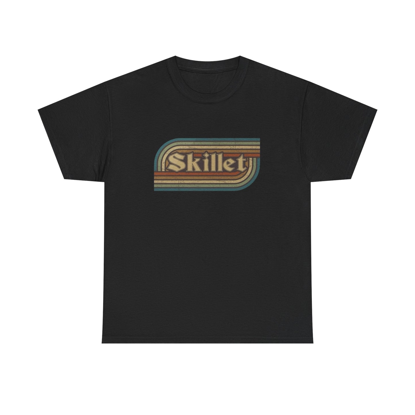 Skillet T Shirt Graphic Unisex Heavy Cotton Tee NEW GIFT