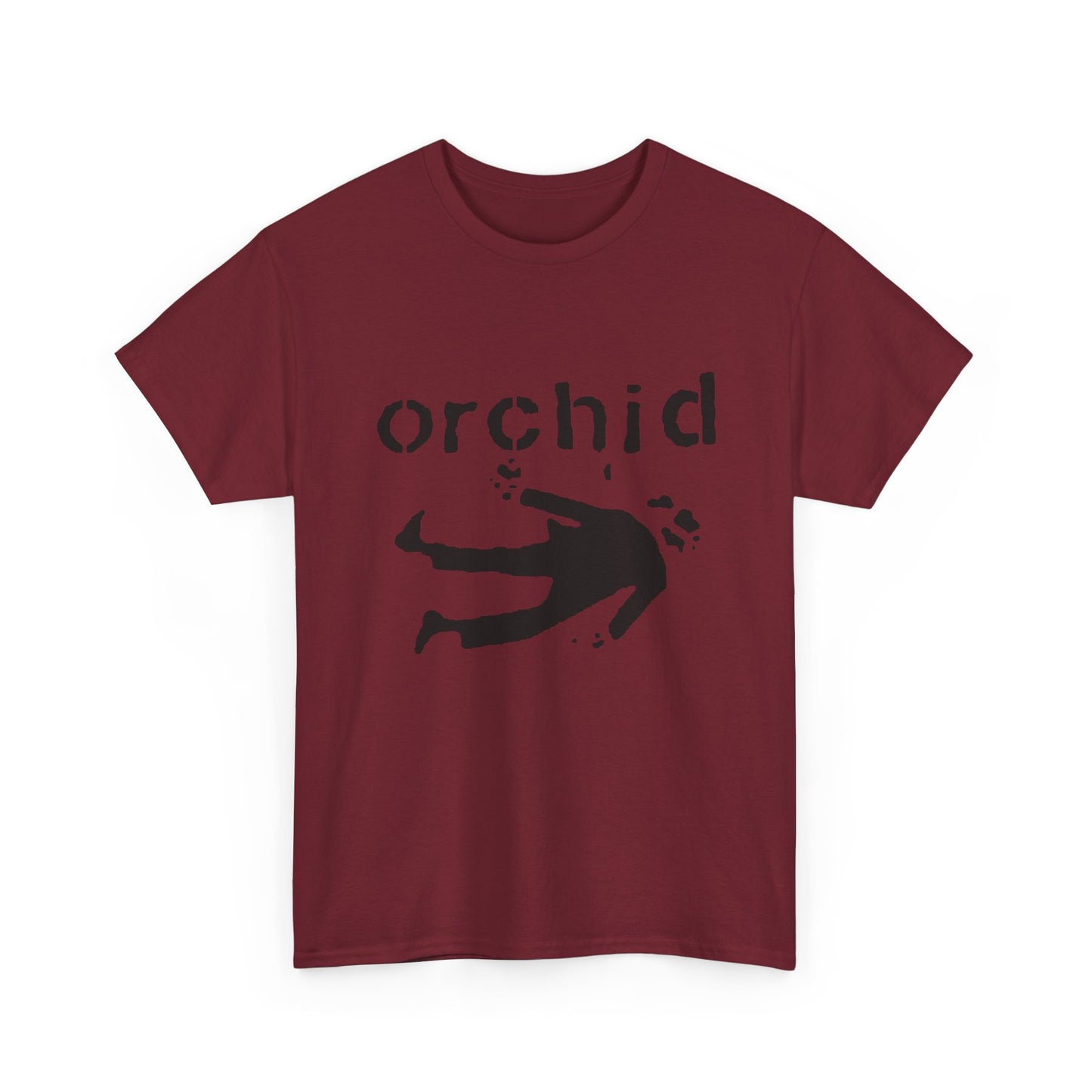 Orchid Graphic T Shirt Unisex Heavy Cotton Tee