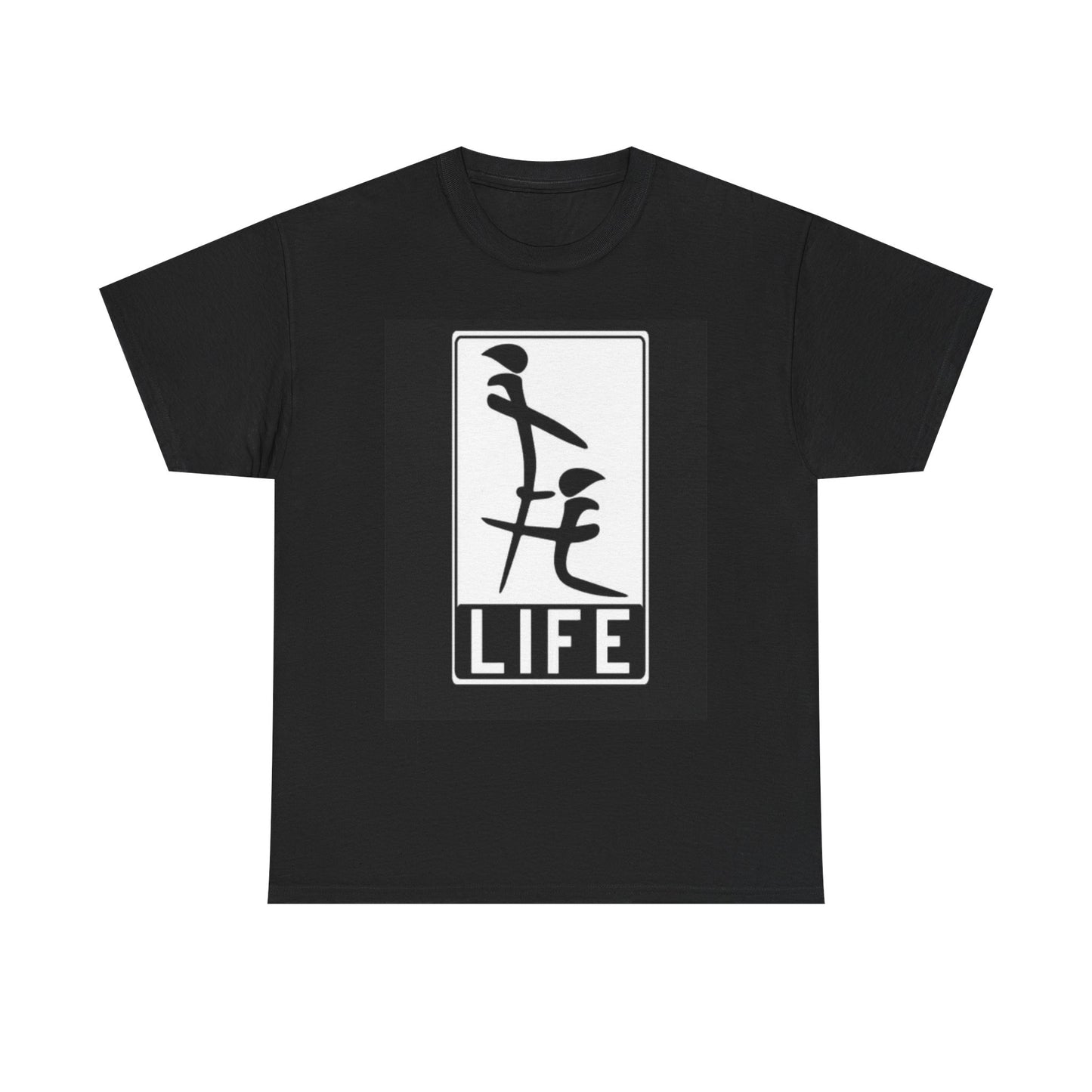 Funny Life Chinese Graphic T Shirt Sexy Jokes Unisex Heavy Cotton Tee