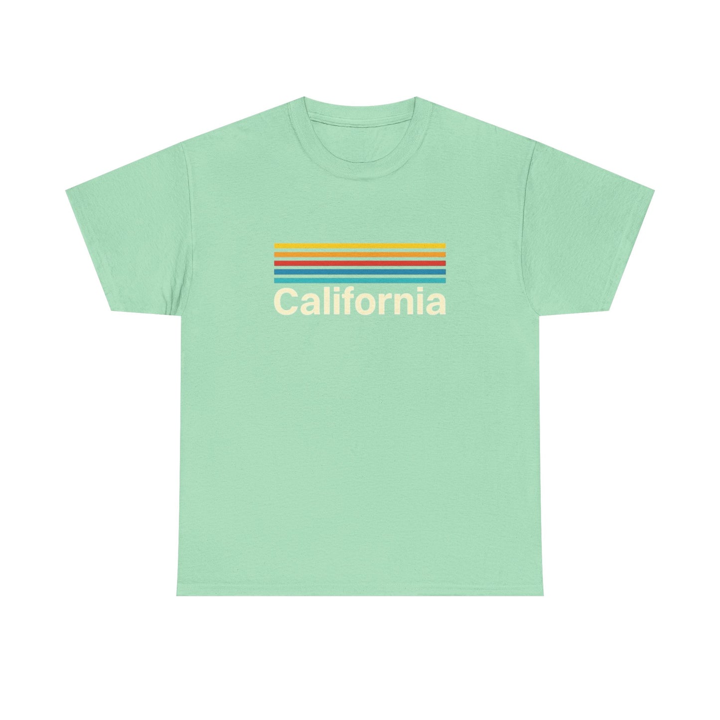 California Vintage Arcade Logo Graphic T-Shirt Unisex Heavy Cotton Tee