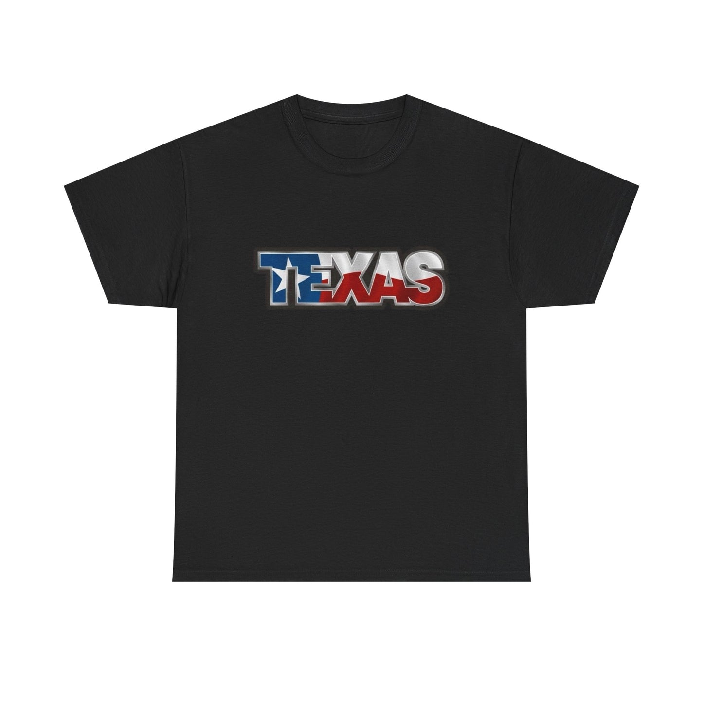 Texas American Flag USA BBQ Graphic T Shirt NEW GIFT Unisex Heavy Cotton Tee