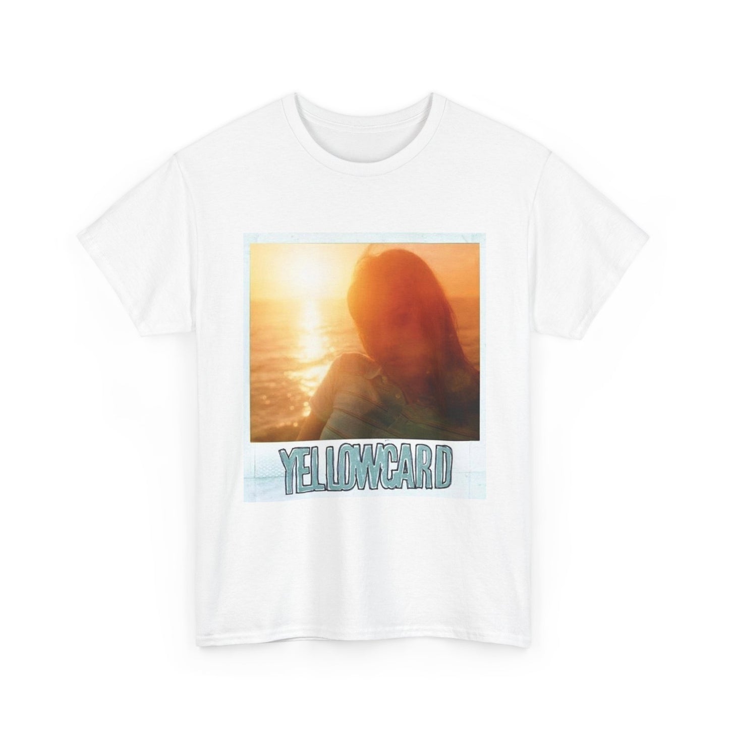 YellowCard Tshirt Band Album Cover Ocean Avenue Retro Unisex Heavy Cotton Tee