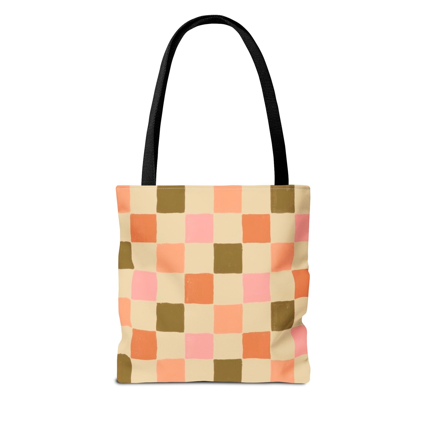 Sonoma Checkered All Over Print BRAND NEW Purse - Pocketbook - Travel Tote Bag