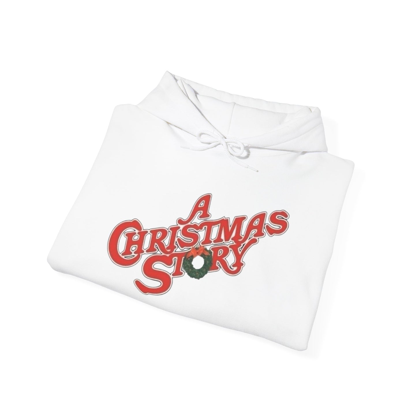 A Christmas Story Retro Graphic Hoodie Unisex Heavy Blend™ Hooded Sweatshirt
