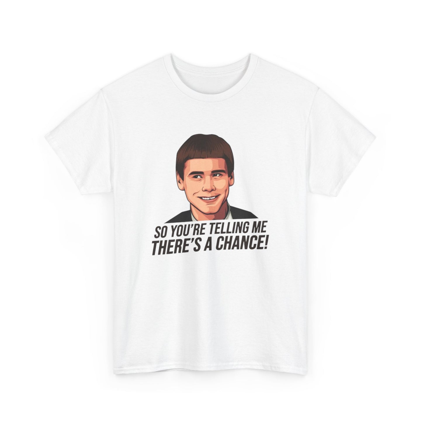 Dumb And Dumber Funny Graphic T-Shirt Unisex Heavy Cotton Tee Gift NEW