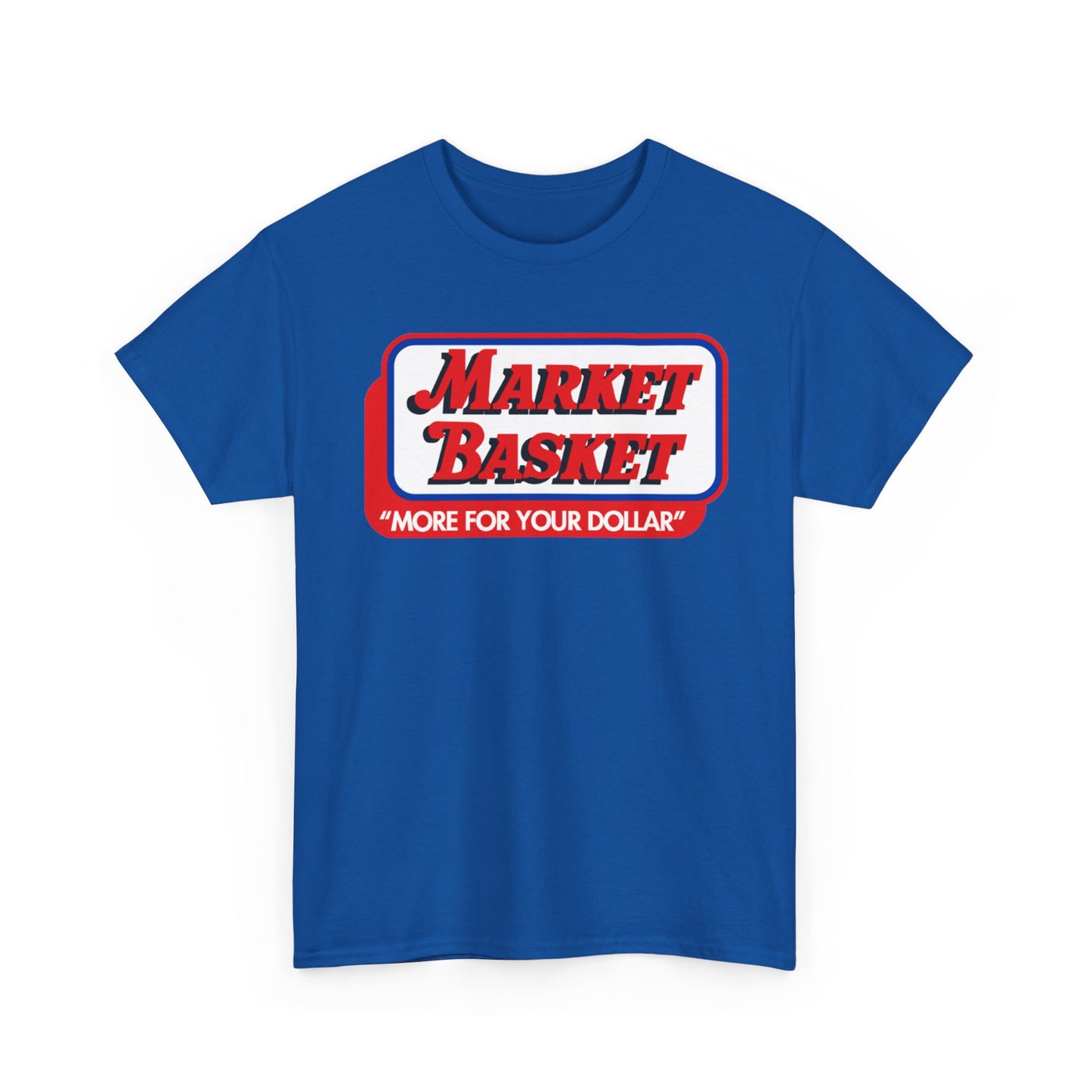 Boston vintage New England market basket patriots Heavy Cotton Tee