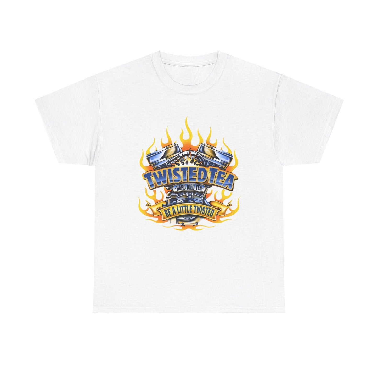 Twisted Tea Hard Graphic T Shirt Unisex Heavy Cotton Tee NEW