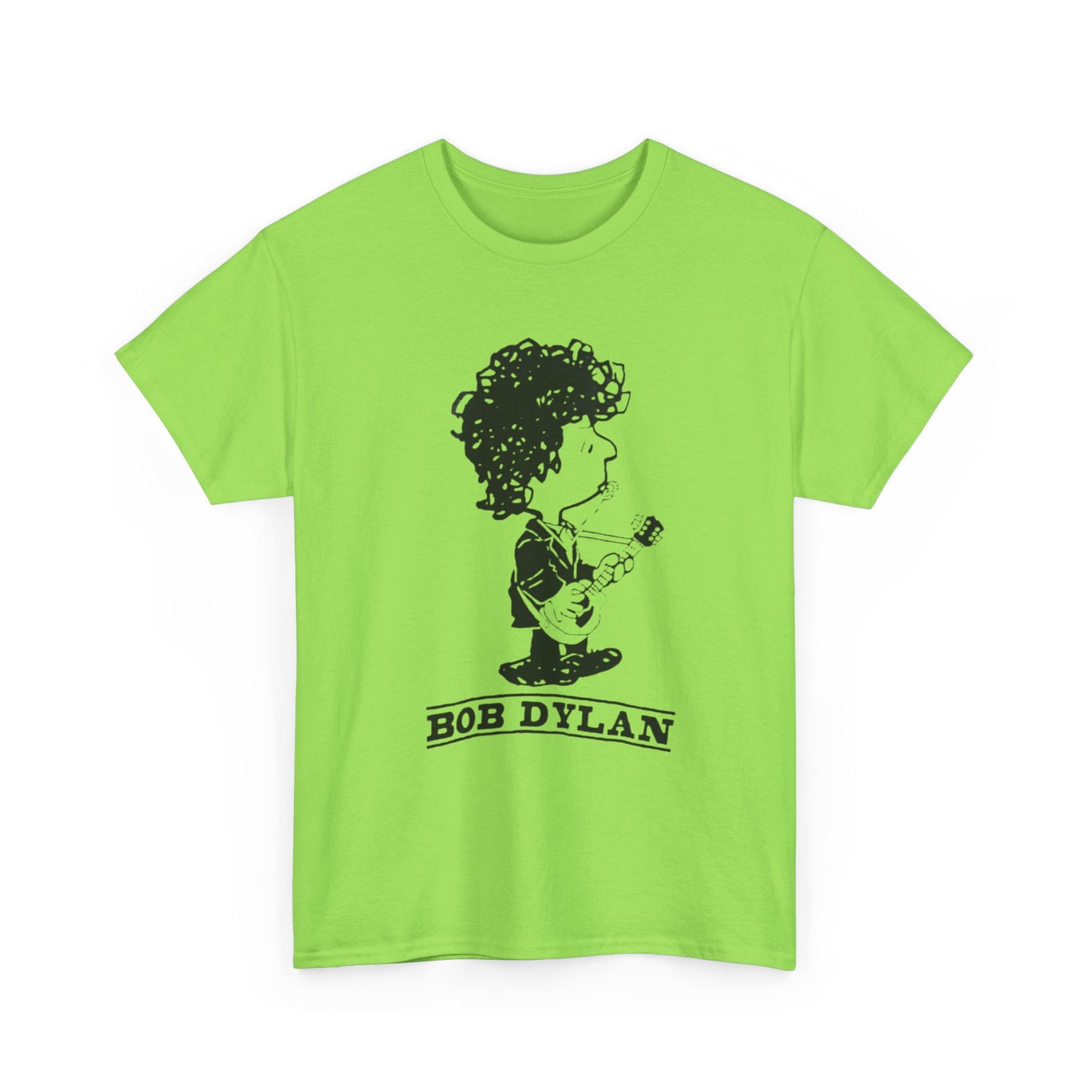 Bob Dylan Graphic T Shirt Vintage Rock Blue Grass Retro Unisex Heavy Cotton Tee