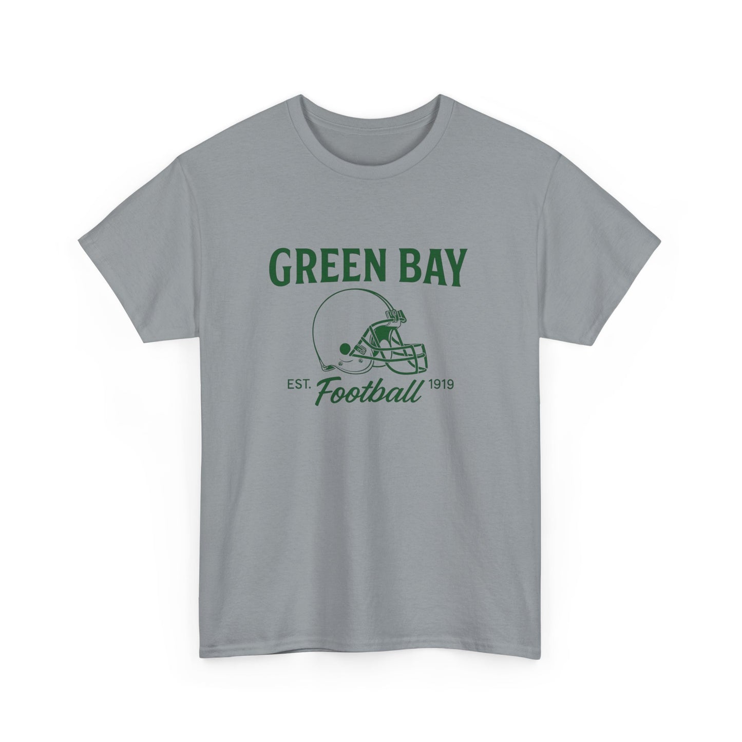 Green Bay Football Retro Graphic T Shirt ADULT NEW