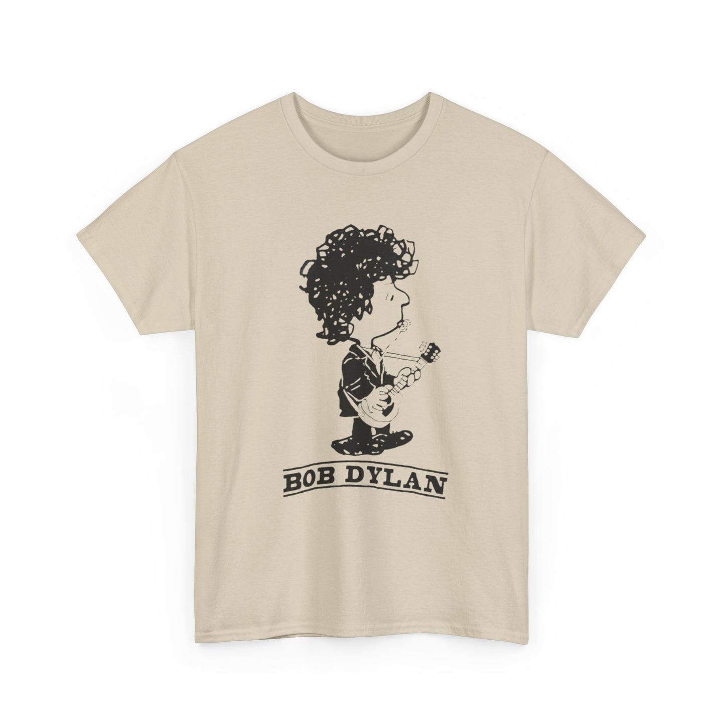 Bob Dylan Graphic T Shirt Vintage Rock Blue Grass Retro Unisex Heavy Cotton Tee