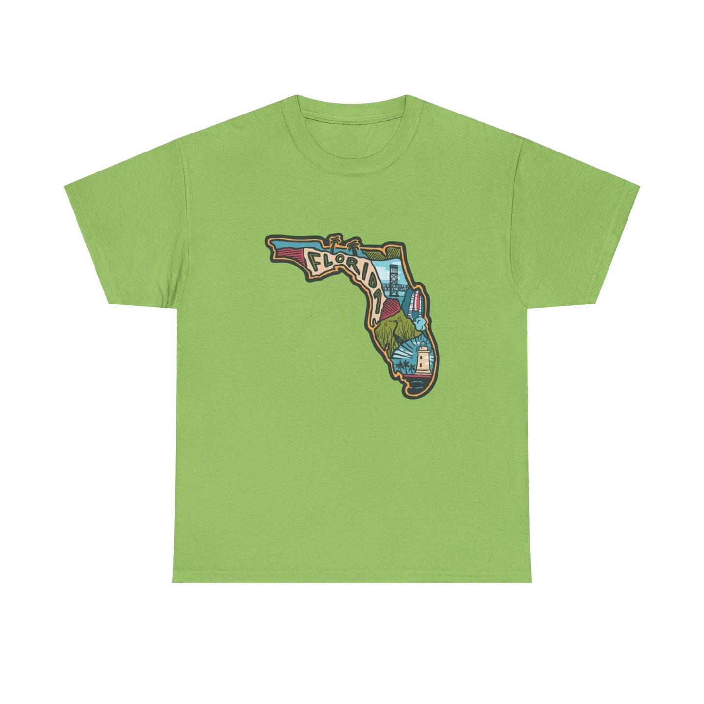 Florida Town USA Graphic T Shirt NEW Adult Tee