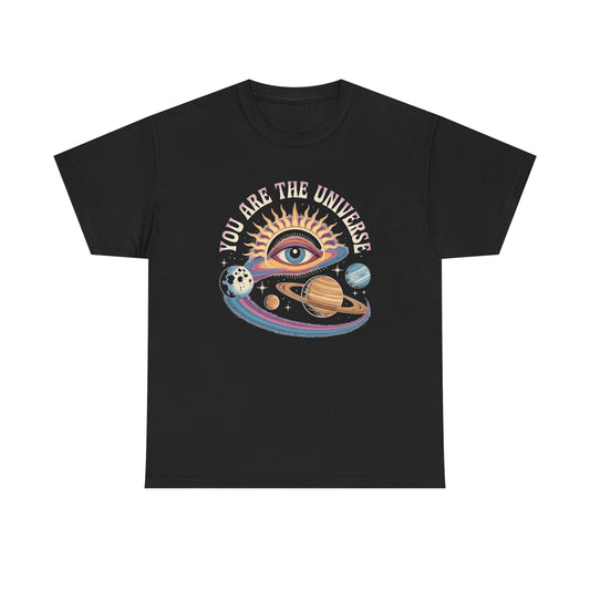 You Are The Universe Graphic T Shirt NEW Vintage Unisex Heavy Cotton Tee