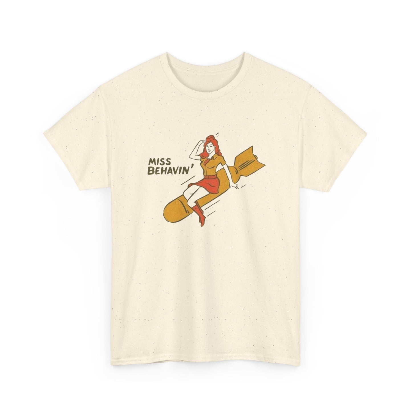 Miss Behaving Graphic T Shirt Adult NEW