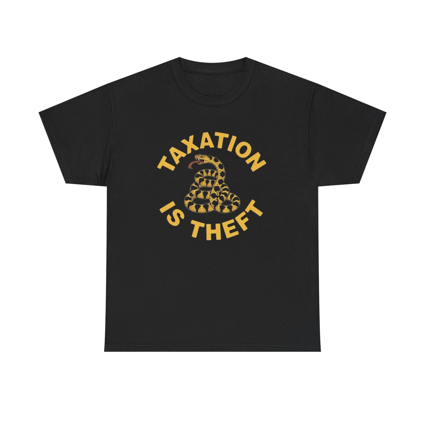 Taxation Is Theft Graphic T Shirt NEW ADULT TEE VINTAGE
