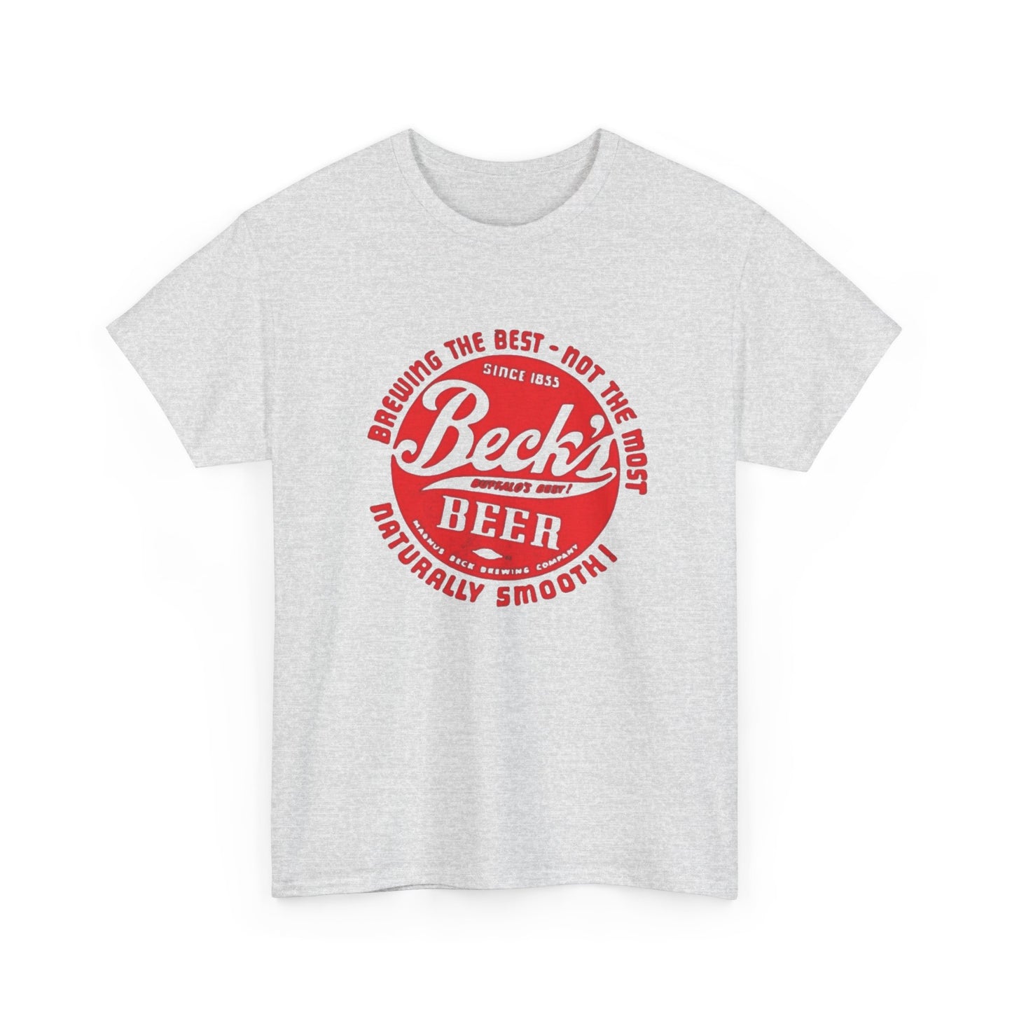 Becks Beer Retro Graphic T Shirt NEW Unisex Heavy Cotton Tee