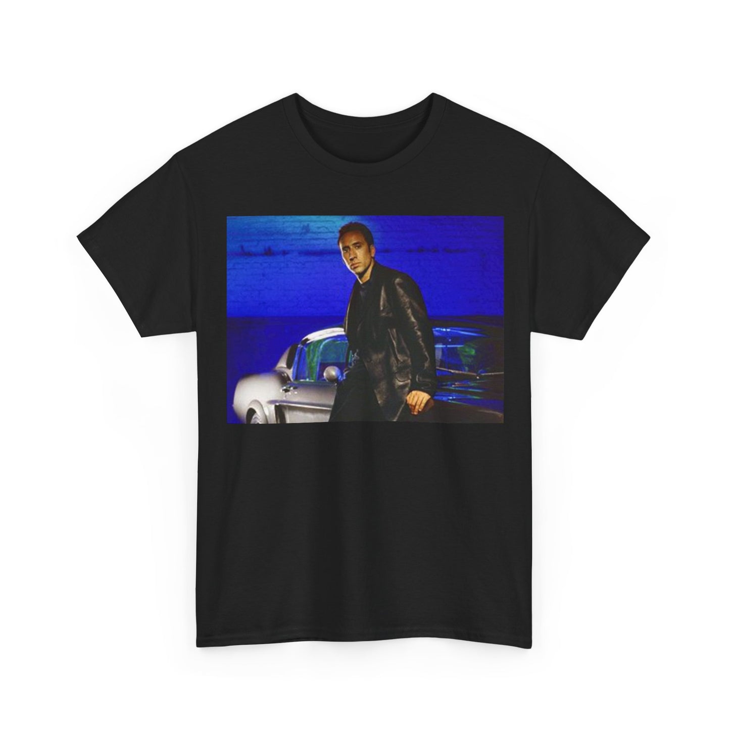 Gone in 60 Seconds Tshirt Ford Mustang Nick Cage vintage Unisex Heavy Cotton Tee