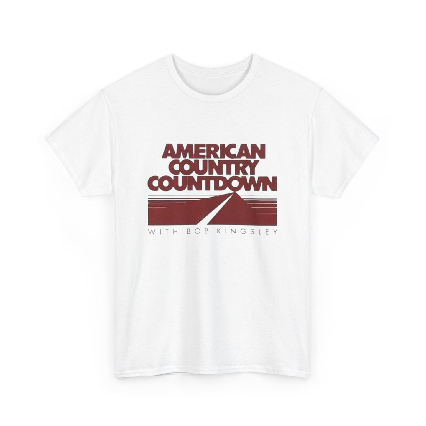 American Country Countdown Vintage Graphic T Shirt NEW ADULT Tee Cotton