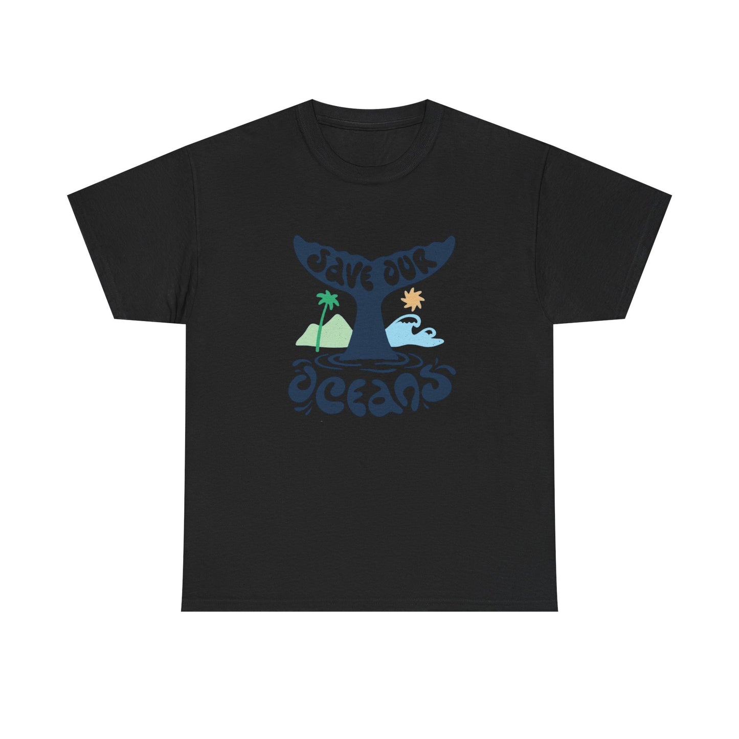 Save Our Oceans Graphic T Shirt Adult NEW