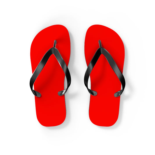 Orange Flip Flops, Sandals Slides, Summer Footwear, Brand New