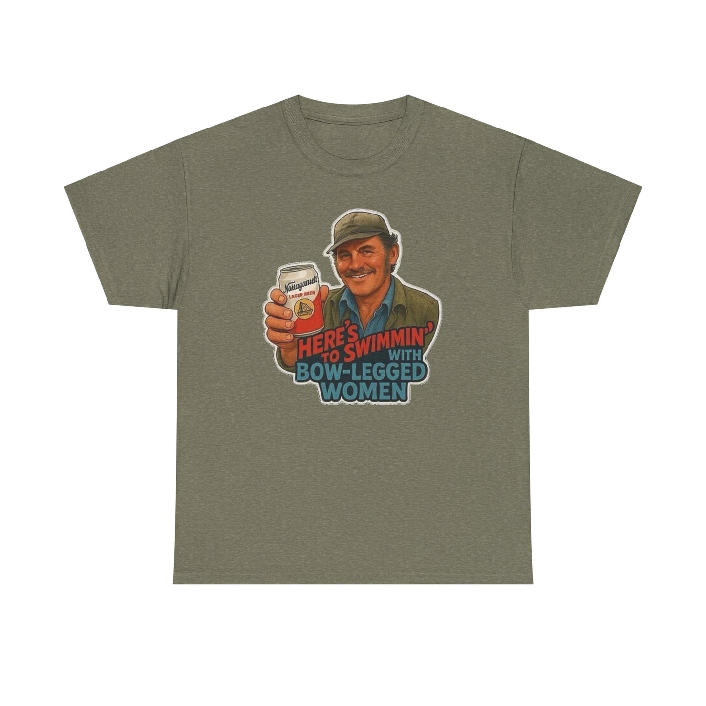 Jaws Movie Funny Retro Graphic T Shirt NEW Unisex Heavy Cotton Tee