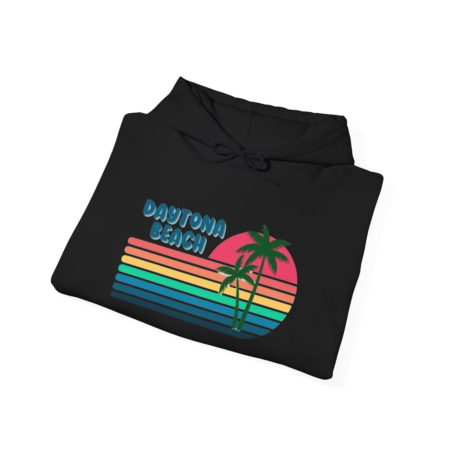 Daytona Beach Graphic Hoodie Hooded Sweatshirt NEW ADULT