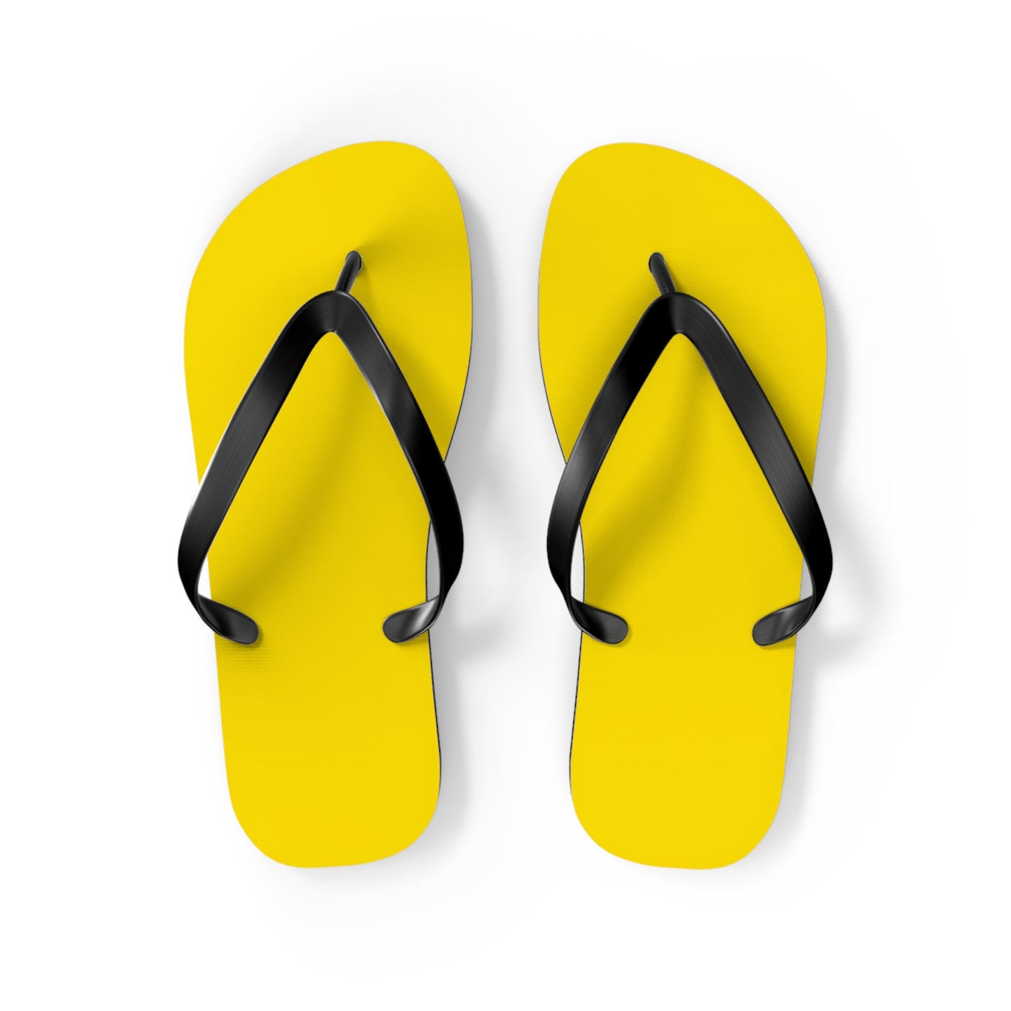 Yellow Flip Flops, Sandals Slides, Summer Footwear, Brand New