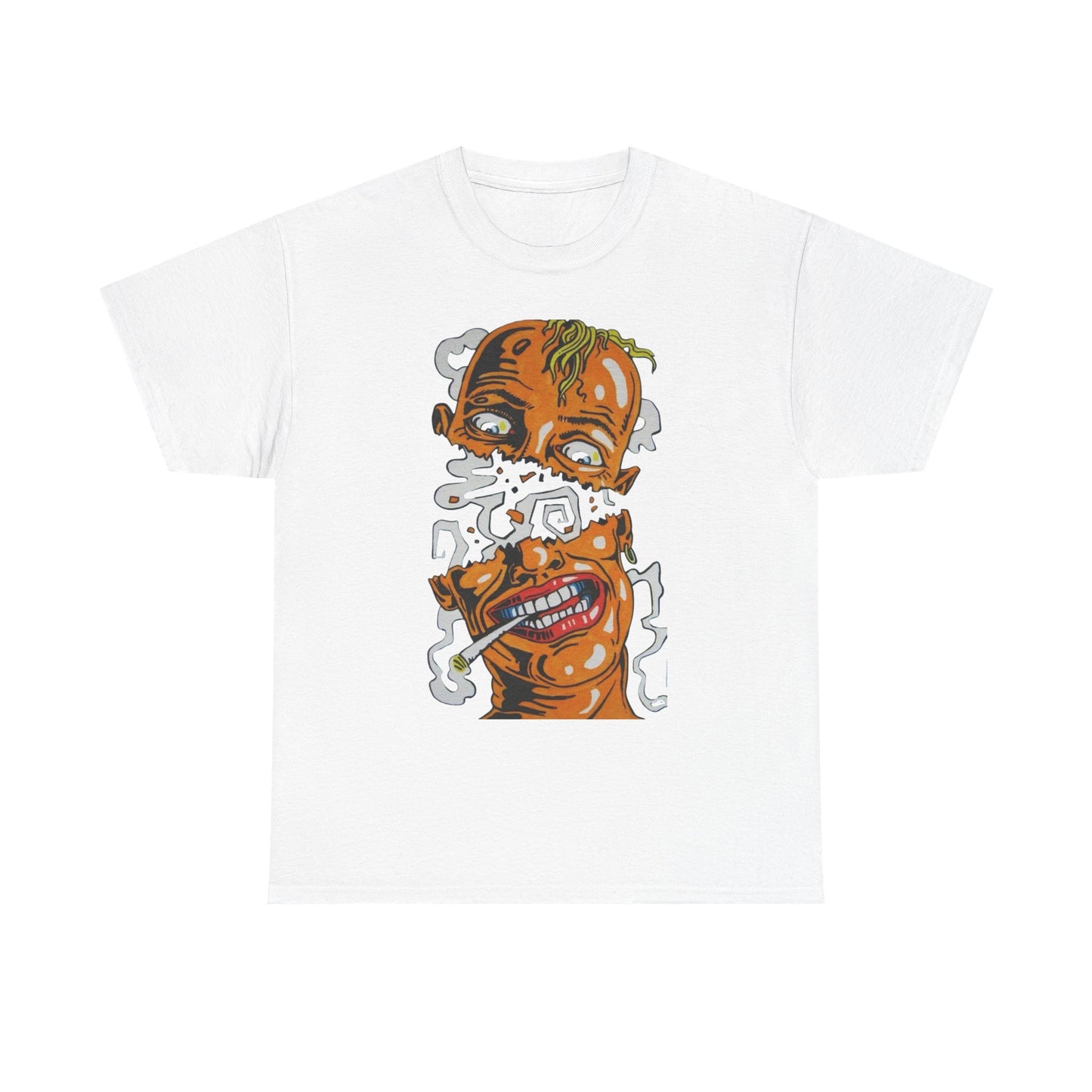 Weed High Art Photo Graphic T-Shirt Comfy Cotton Tee Brand NEW