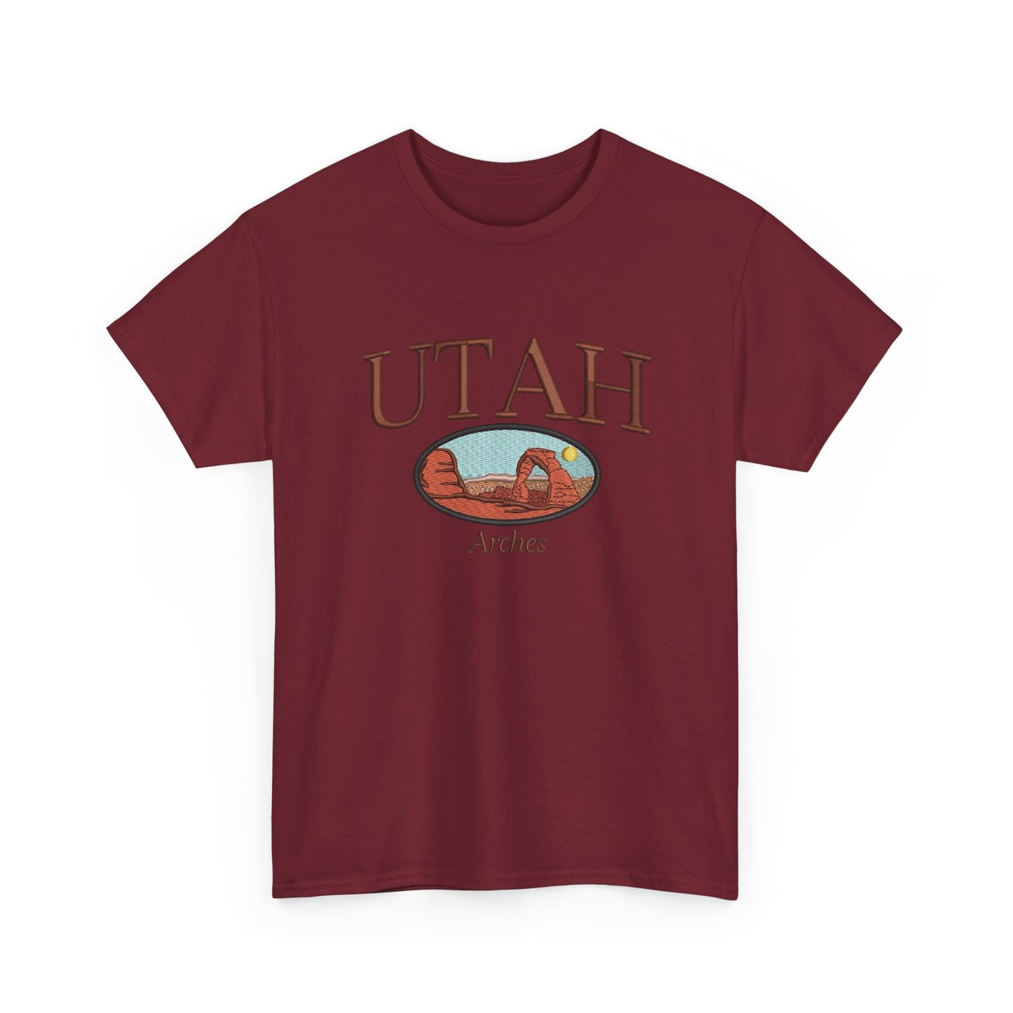 Utah Arches Graphic T Shirt NEW Unisex Heavy Cotton Tee