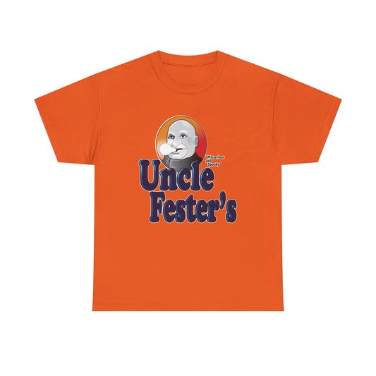 Uncle Festers Graphic T Shirt NEW Unisex Heavy Cotton Tee