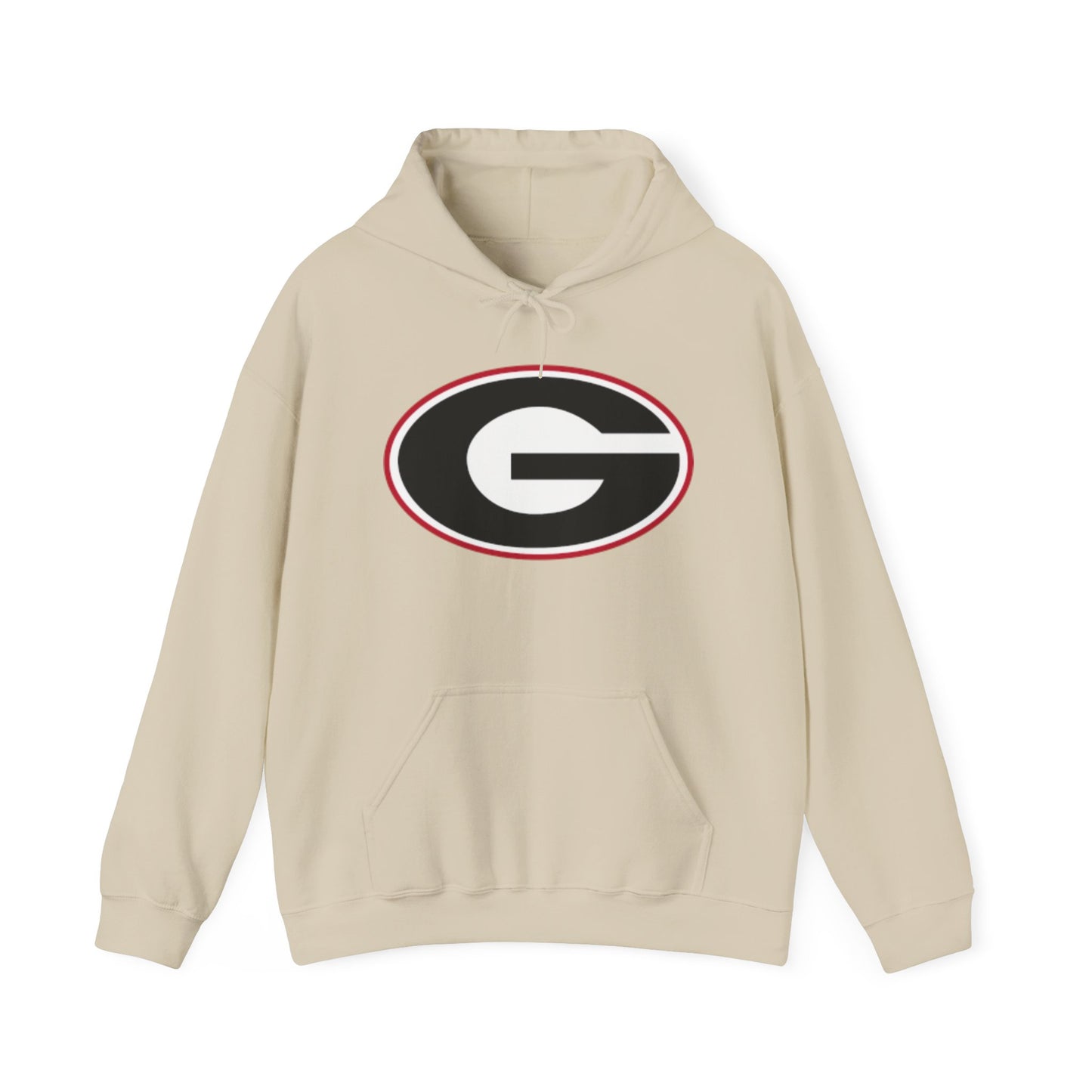 Georgia Graphic Hoodie Football Unisex Heavy Blend™ Hooded Sweatshirt