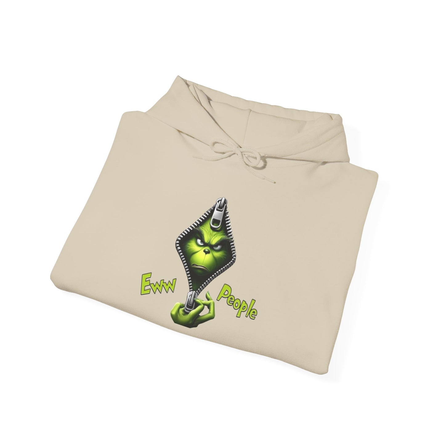The Grinch Funny Christmas Graphic Hoodie Unisex Heavy Blend™ Hooded Sweatshirt
