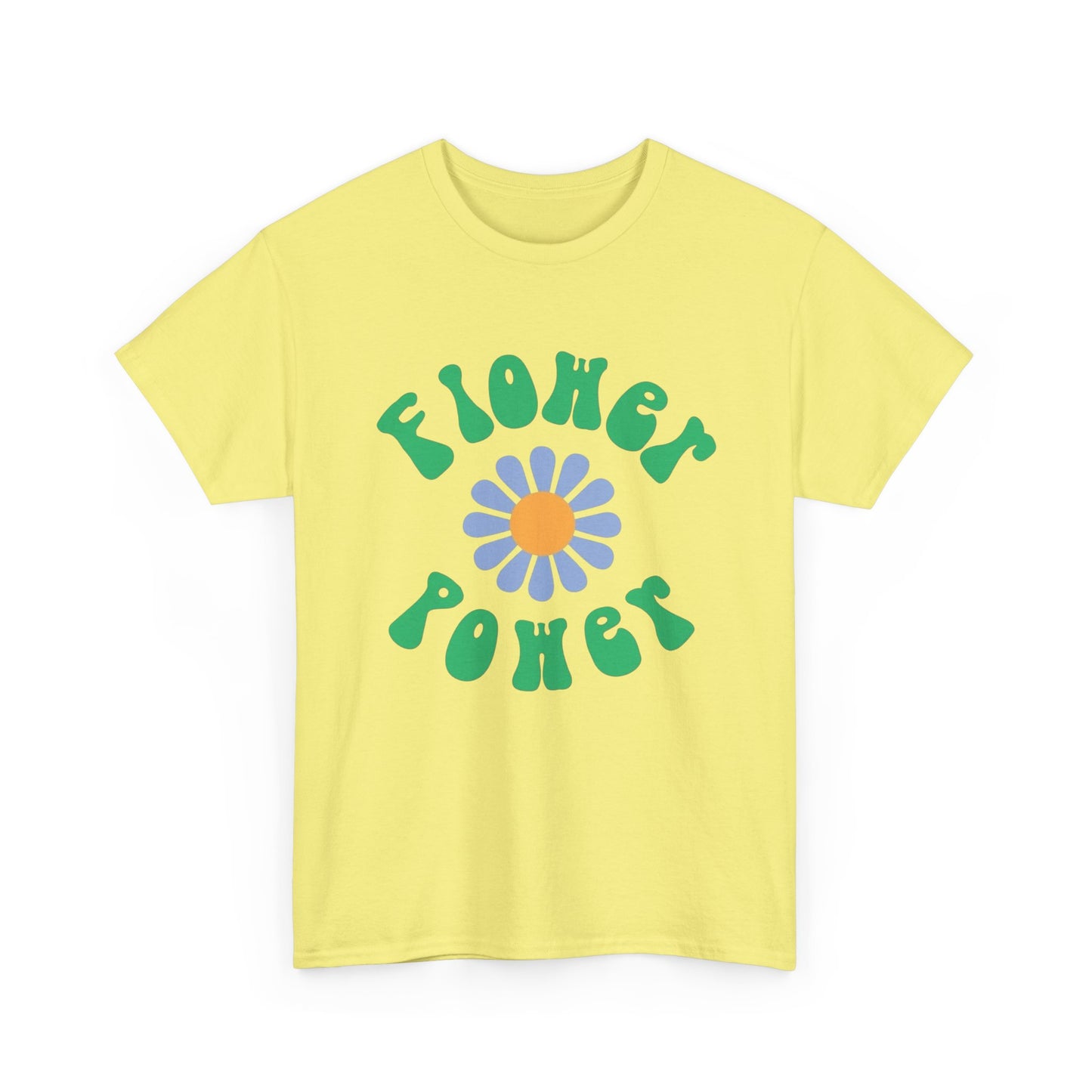 Flower Power Graphic T Shirt NEW Adult Cotton
