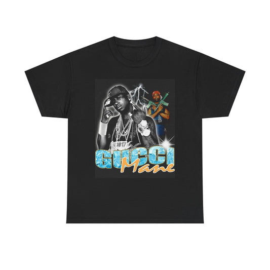 Gucci Mane Graphic T Shirt Vintage Atlanta Rap Unisex Heavy Cotton Tee
