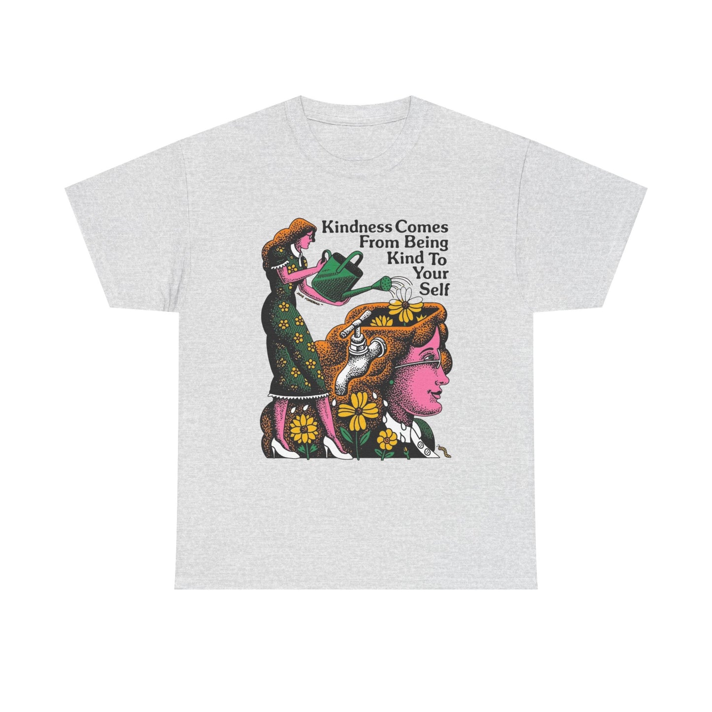Be Kind To Yourself Graphic T Shirt Unisex Heavy Cotton Tee Gift Vintage