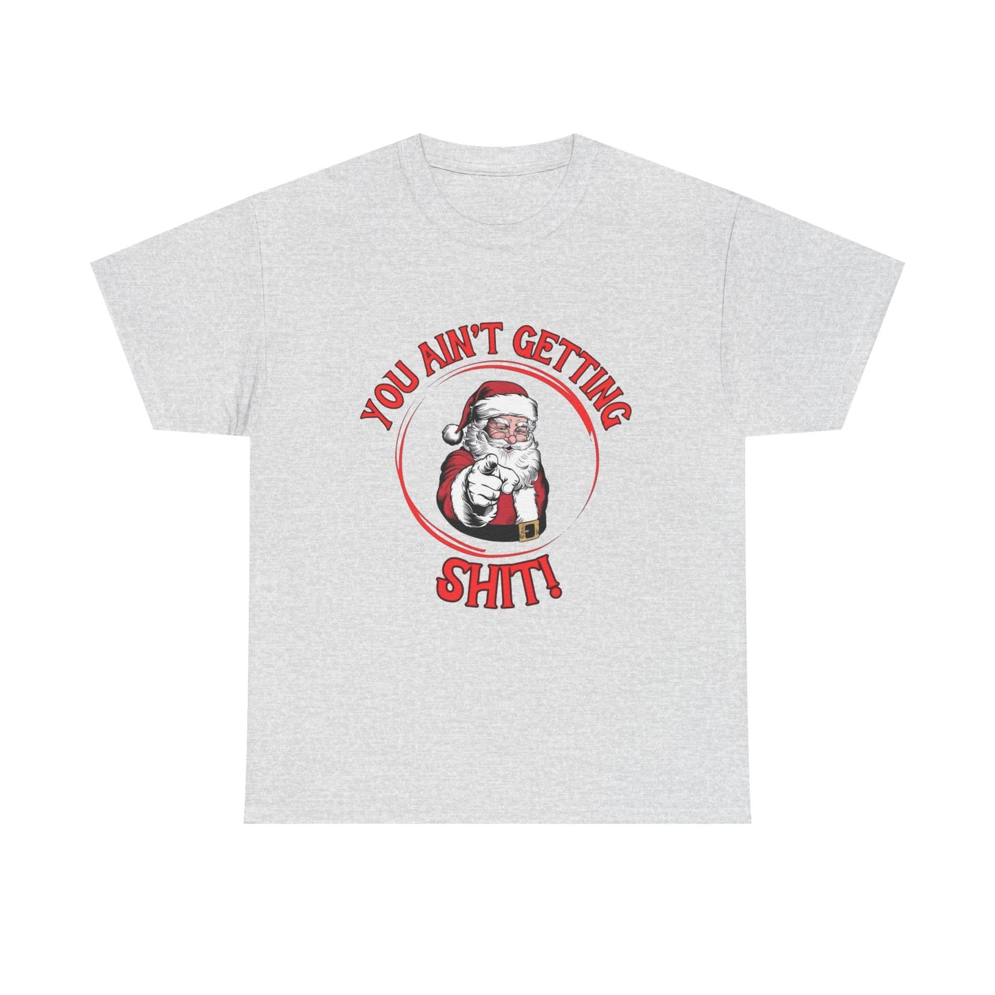 Funny Santa Jokes Graphic T Shirt Unisex NEW Heavy Cotton Tee