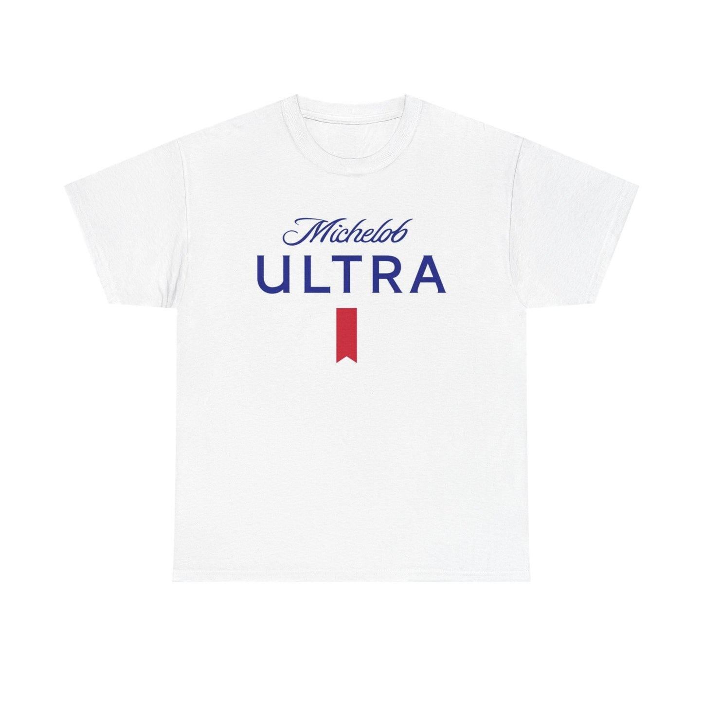 Michelob Ultra Graphic T Shirt Beer Logo Unisex Heavy Cotton Tee