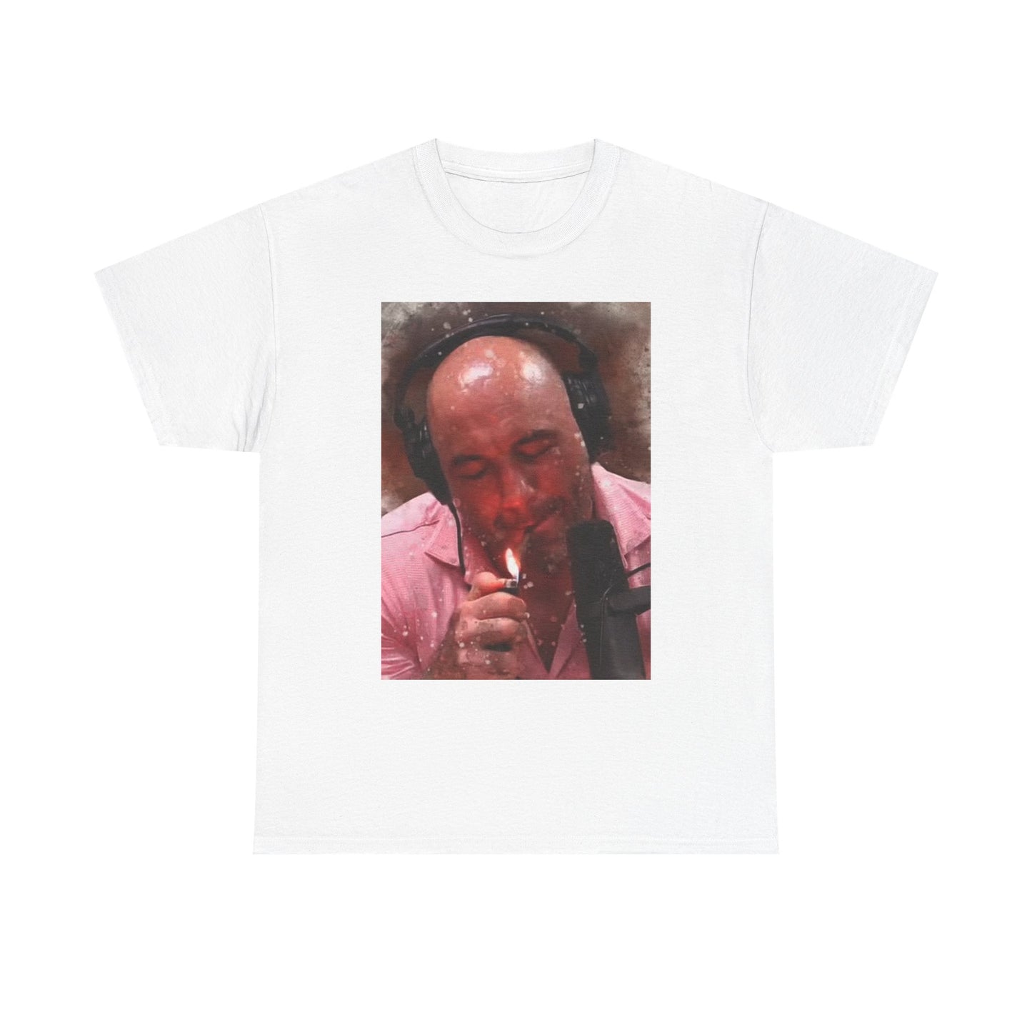 Joe Rogan Podcast Graphic T Shirt Retro Weed 420 Unisex Heavy Cotton Tee