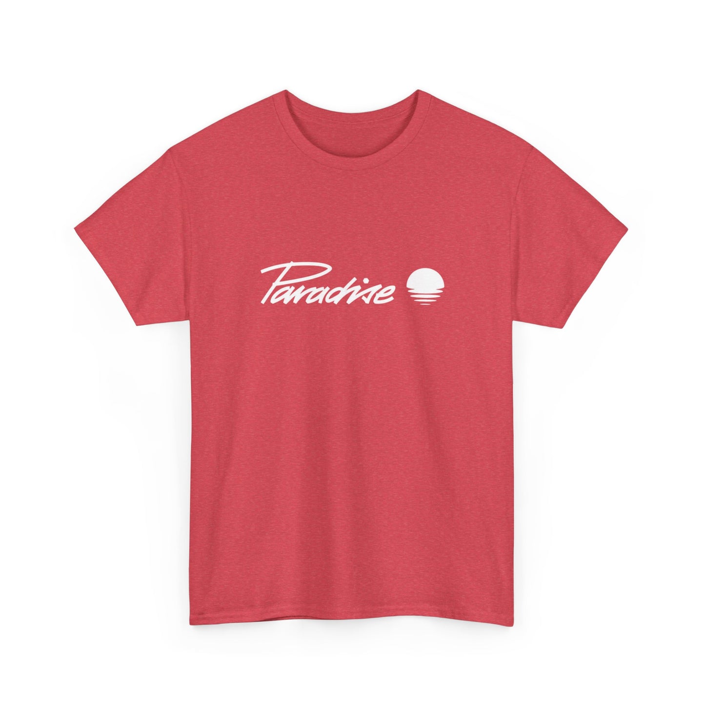 Paradise Sunset Graphic T Shirt NEW Adult Unisex Heavy Cotton Tee