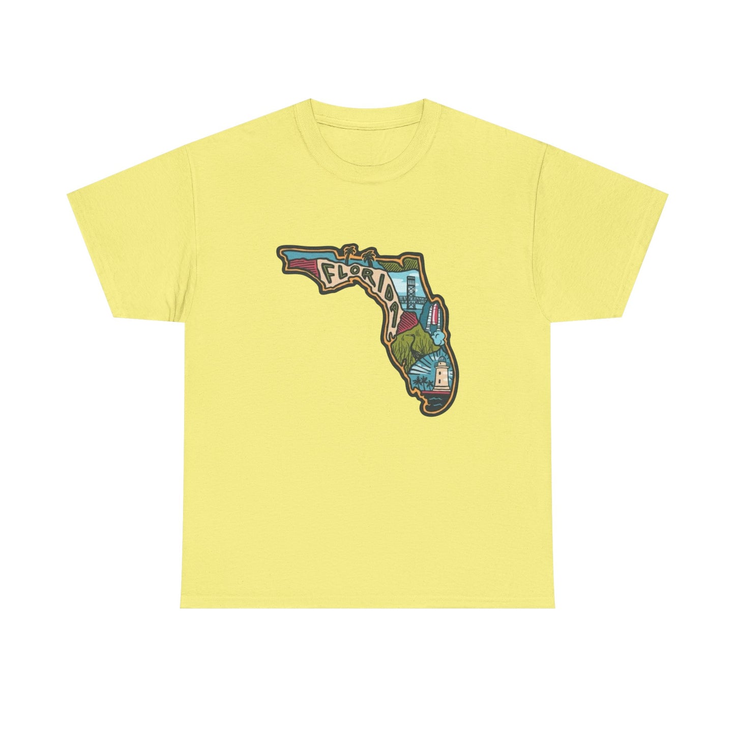 Florida Town USA Graphic T Shirt NEW Adult Tee