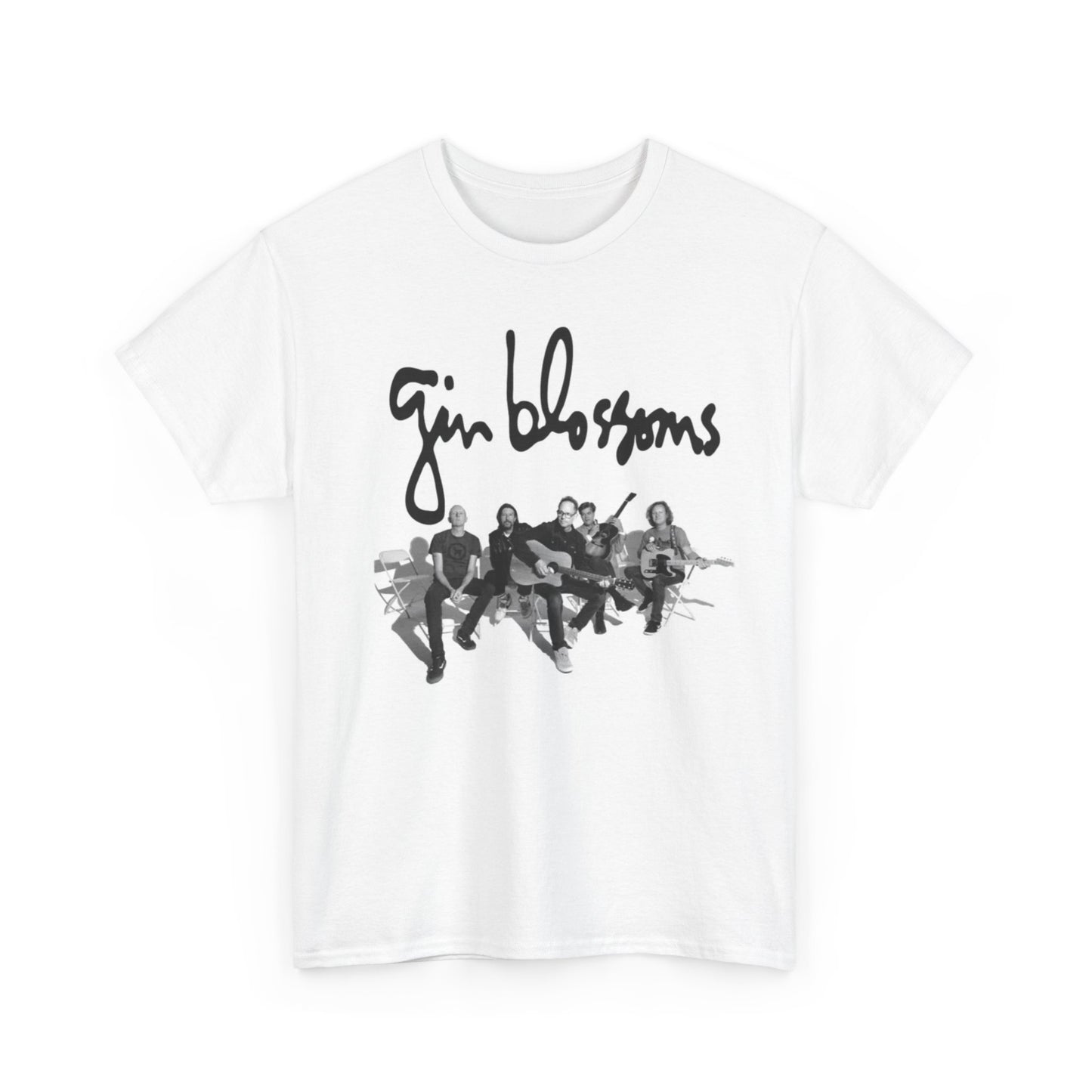 Gin blossoms T-shirt vintage 90s classic rock retro Unisex Heavy Cotton Tee