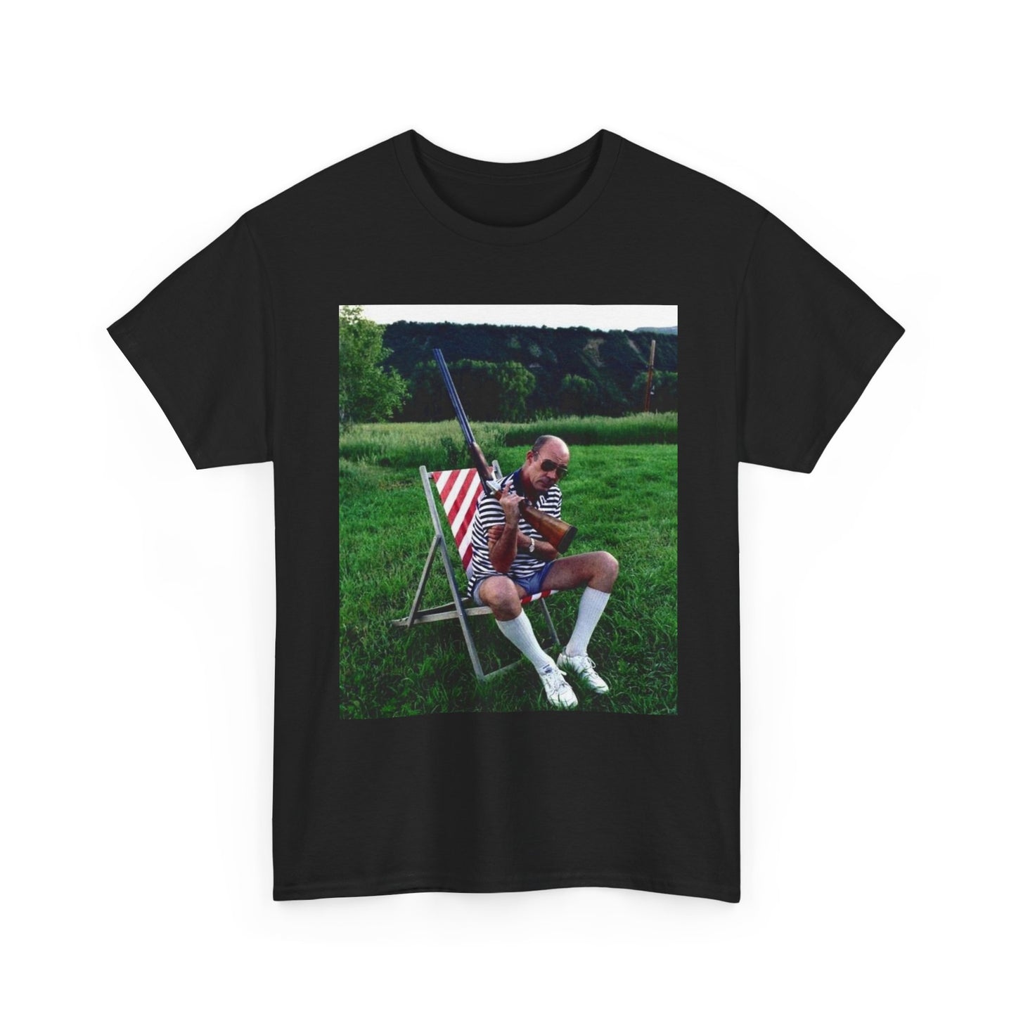 Hunter S Thompson Book Graphic T Shirt Unisex Heavy Cotton Tee Gift