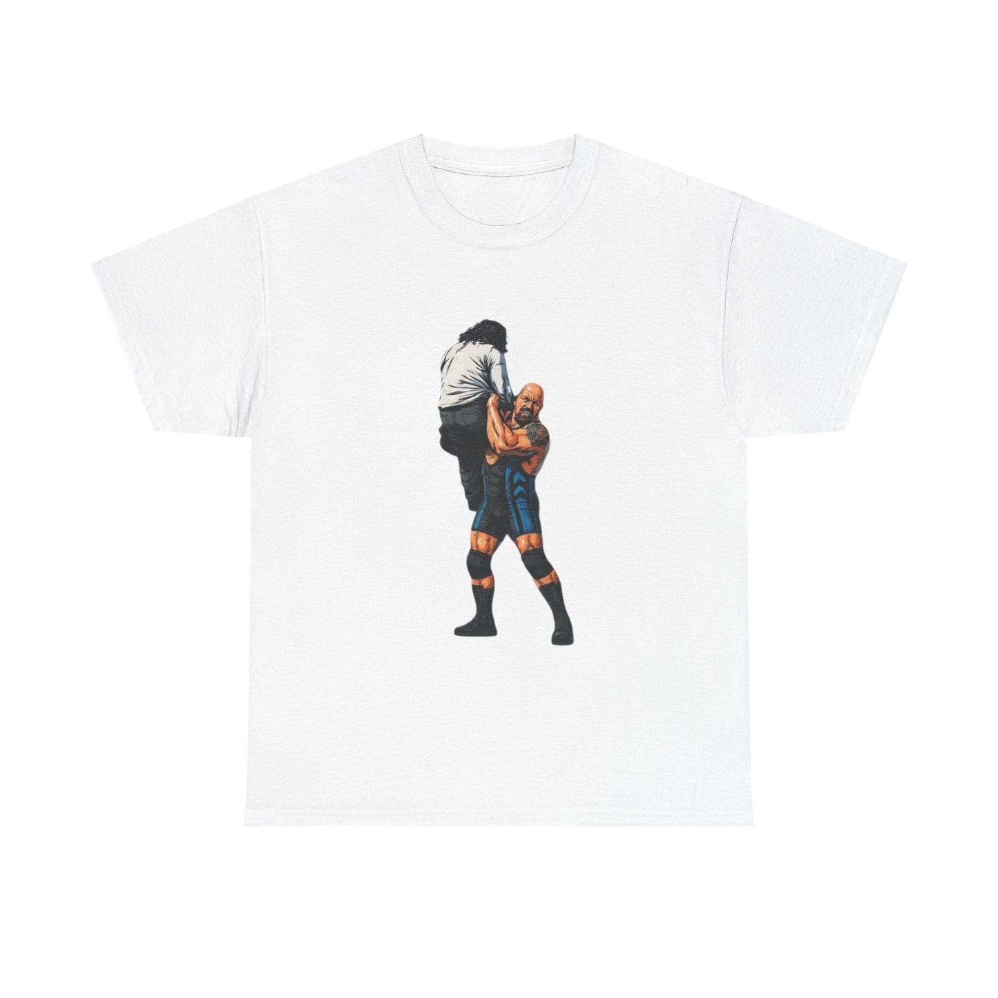 Big Show Mick Foley Wrestling Graphic T Shirt NEW Adult Unisex Heavy Cotton Tee