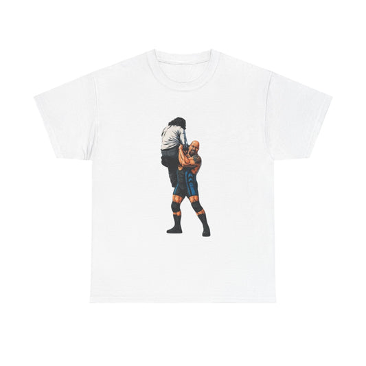 Big Show Mick Foley Wrestling Graphic T Shirt NEW Adult Unisex Heavy Cotton Tee