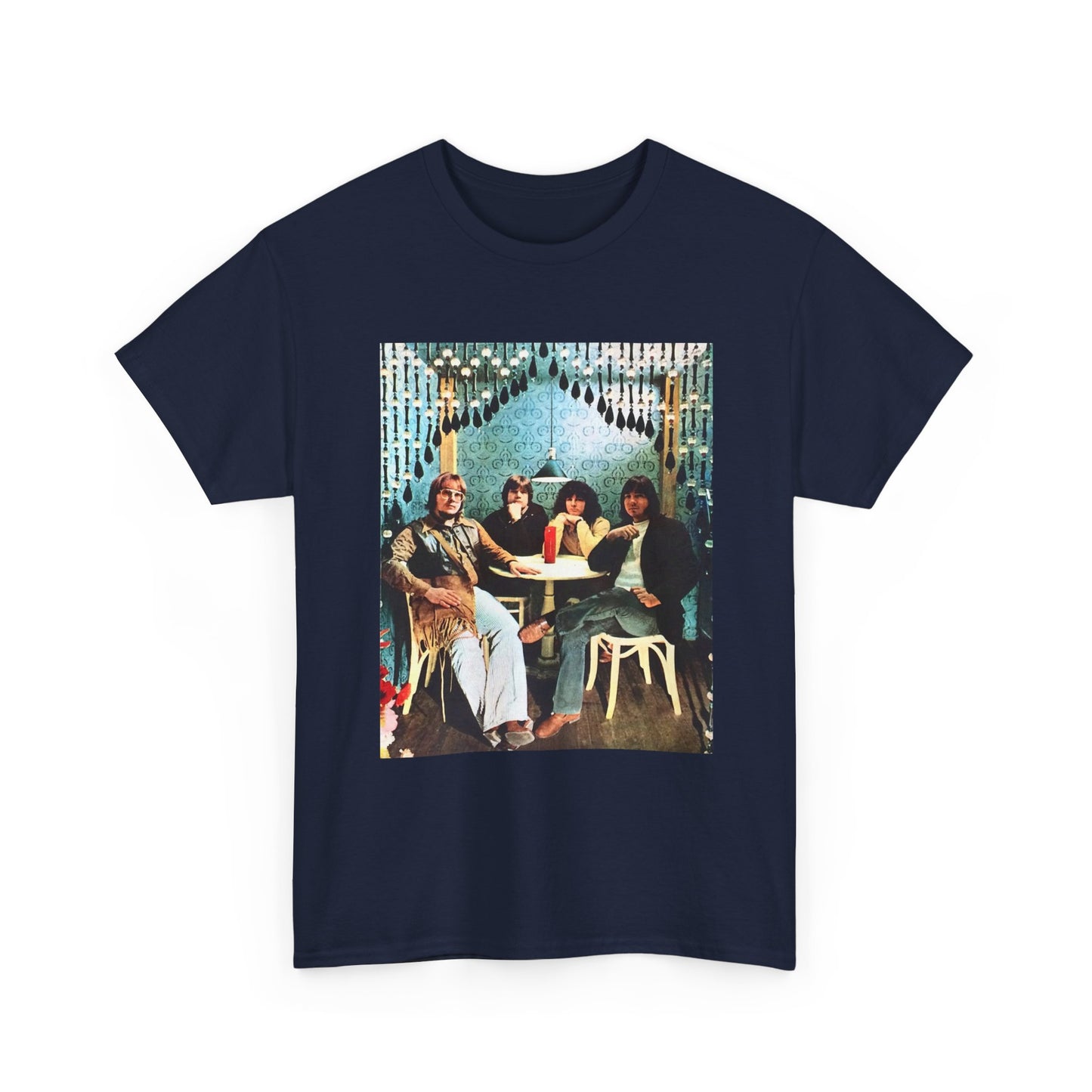 The guess who T-shirt vintage classic rock nostalgia Unisex Heavy Cotton Tee