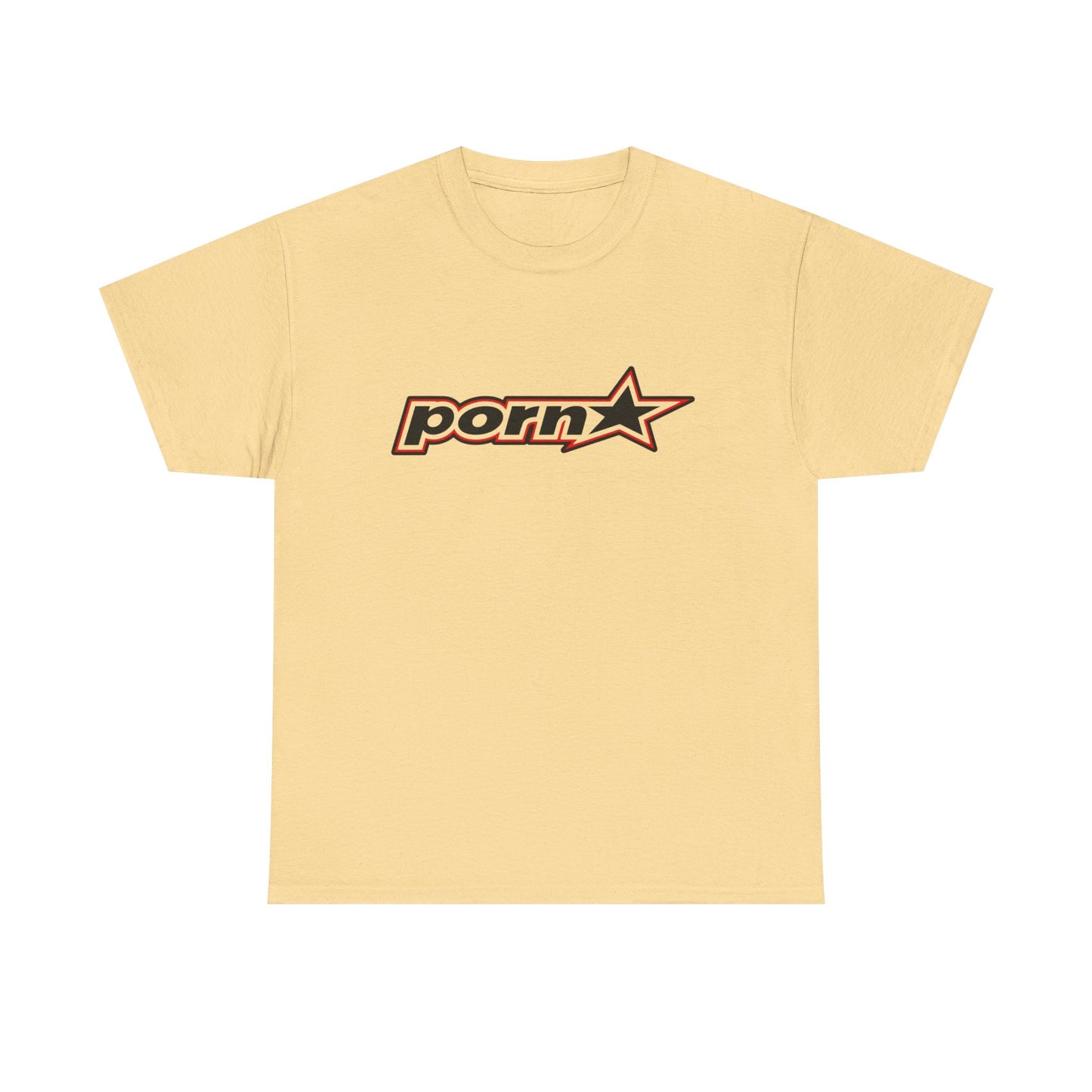 Pornstar Retro Graphic T Shirt NEW Adult Unisex Heavy Cotton Tee