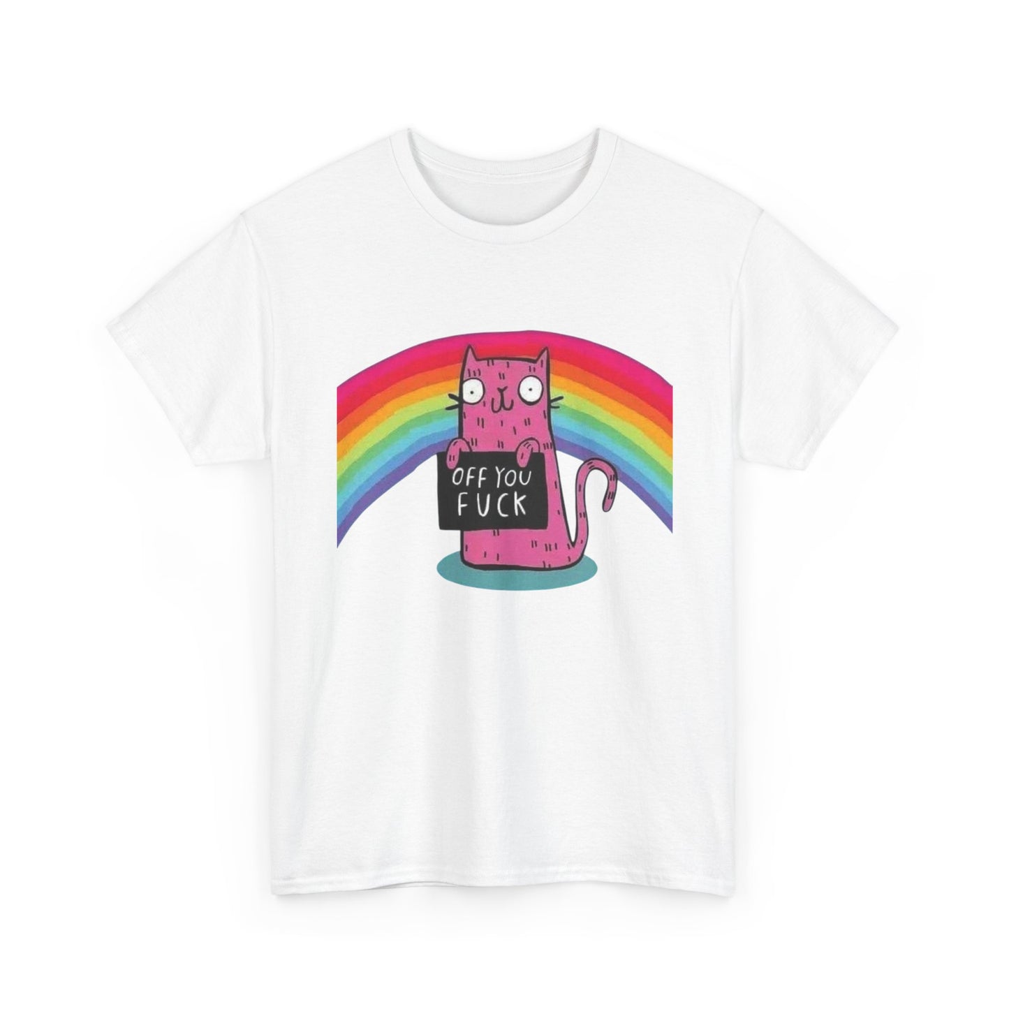 Off You Go Funny Graphic T Shirt Unisex Heavy Cotton Tee Gift New