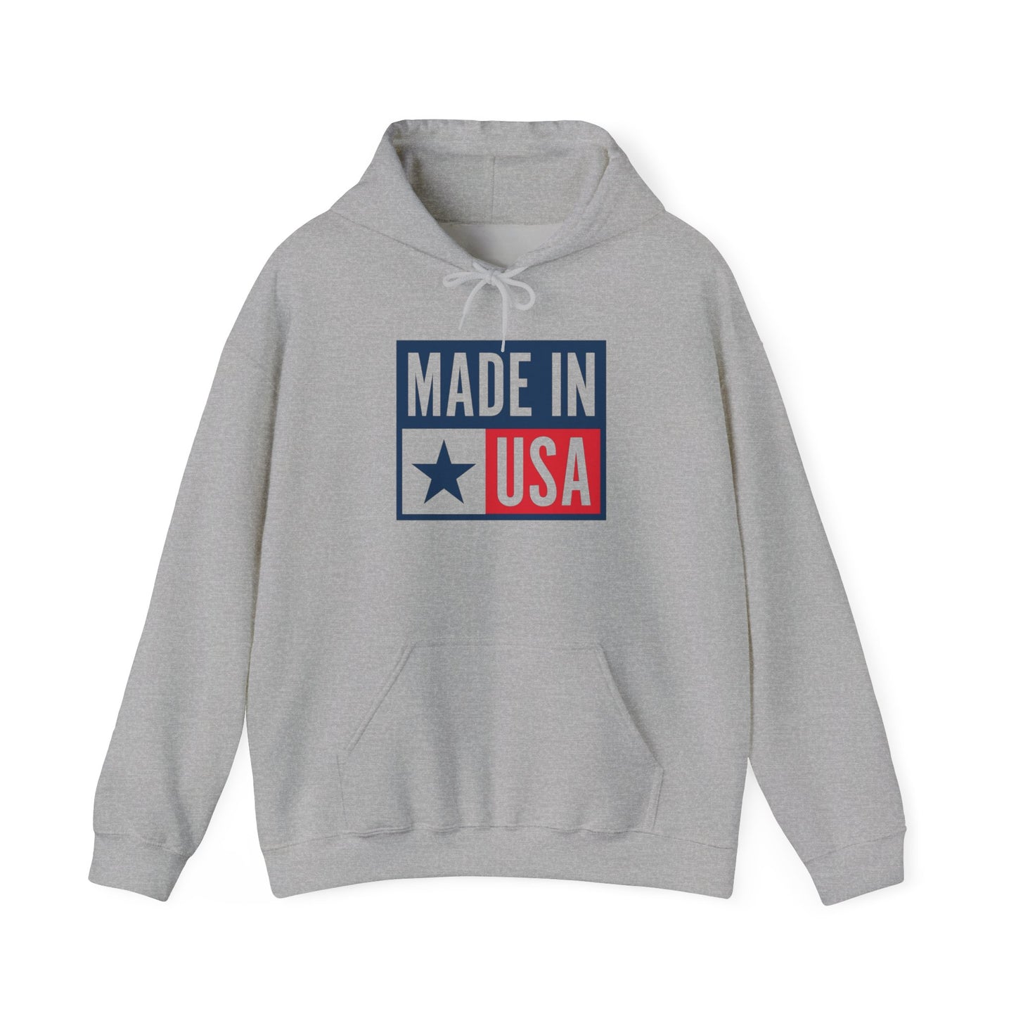 Made In The USA Graphic Hoodie Unisex Heavy Blend™ Hooded Sweatshirt